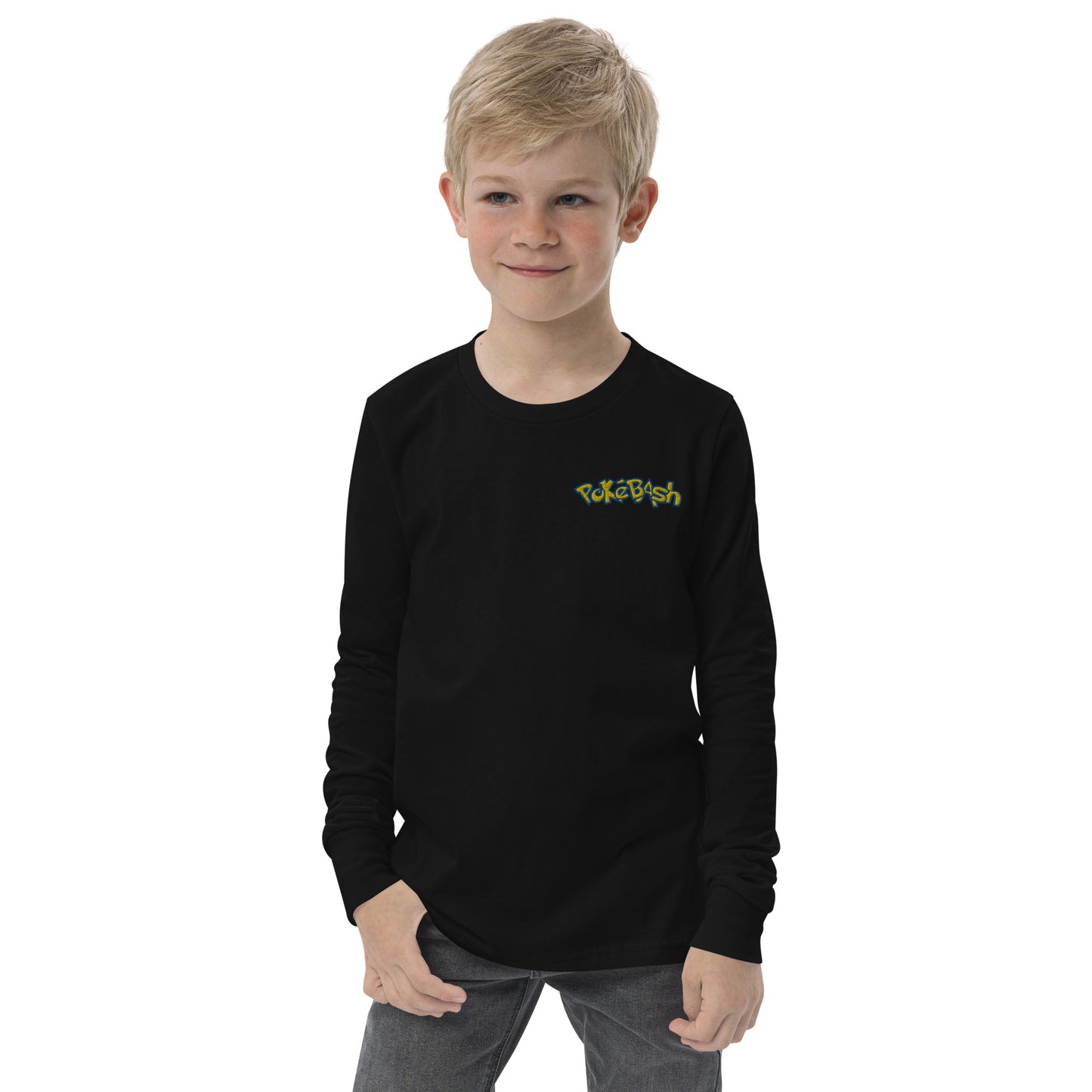 Youth LS Tee - Embroidered Front
