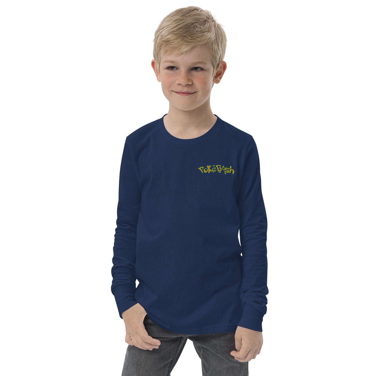 Youth LS Tee - Embroidered Front