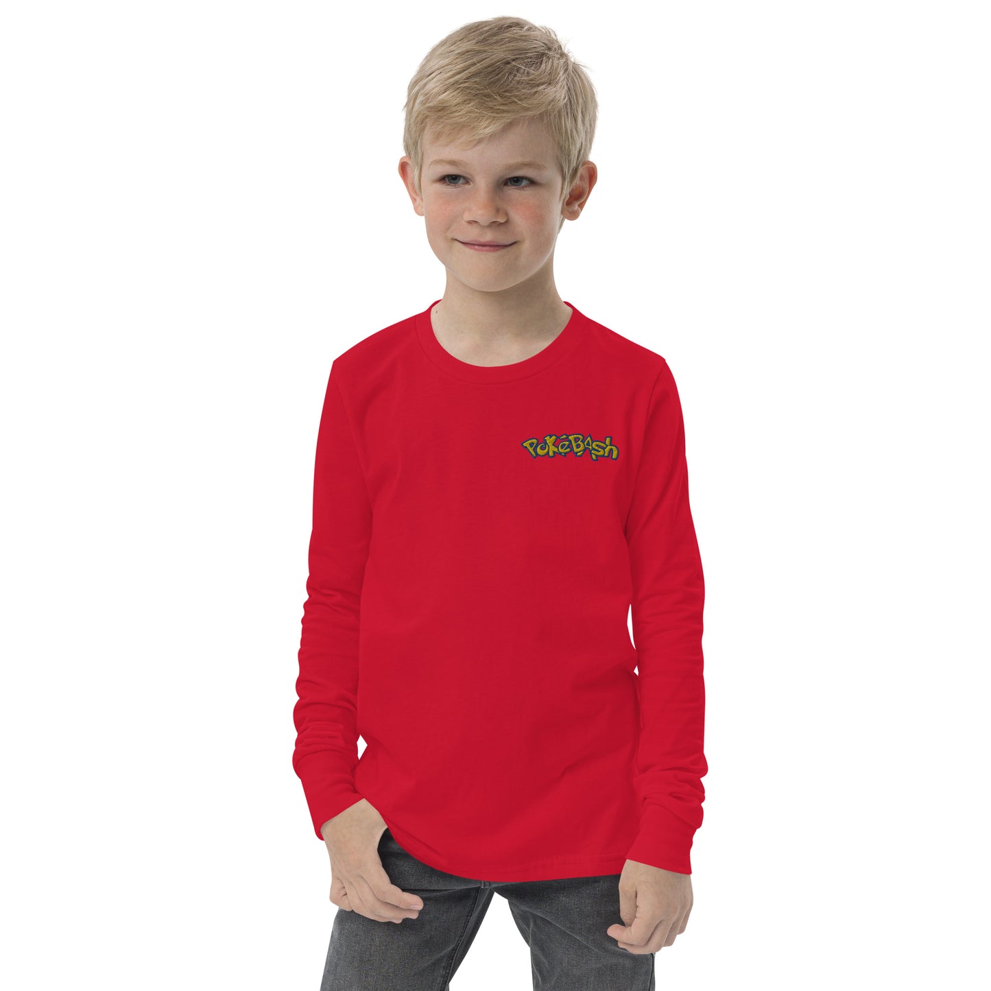 Youth LS Tee - Embroidered Front