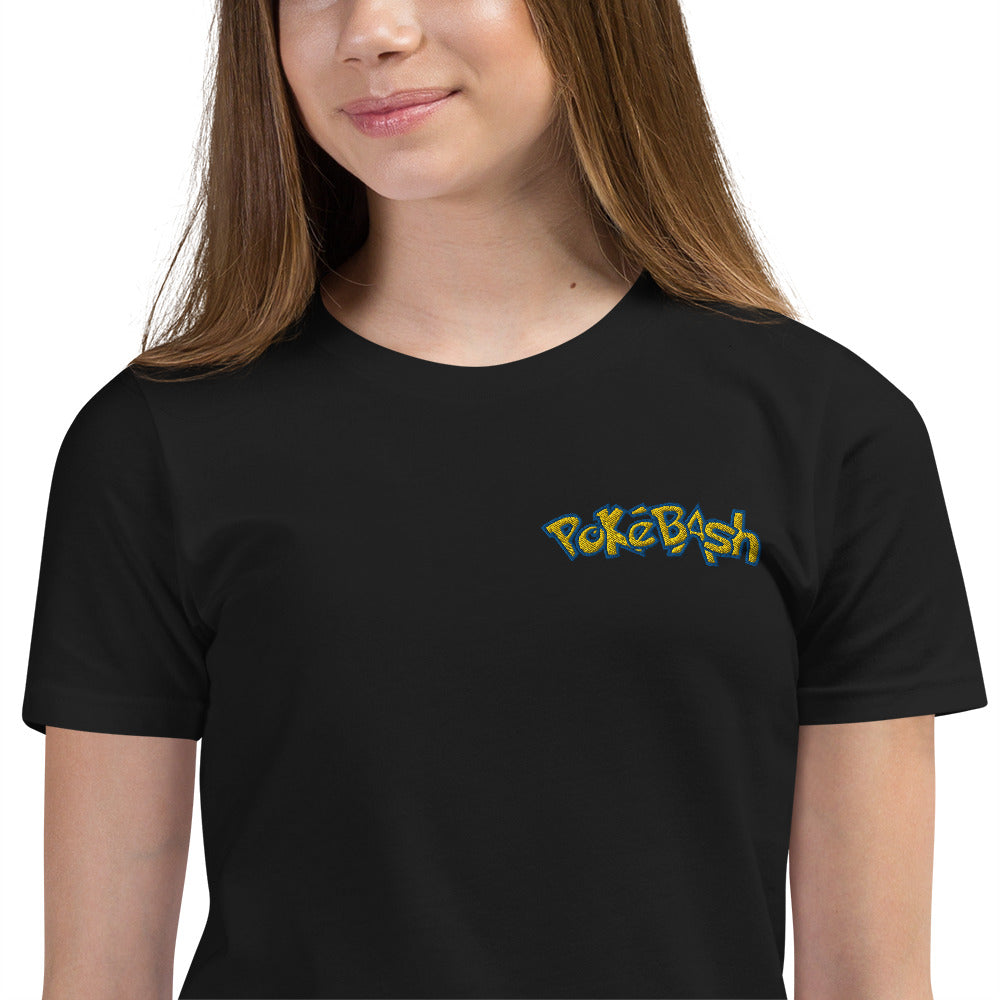 Youth Tee - Embroidered Front + Printed Back