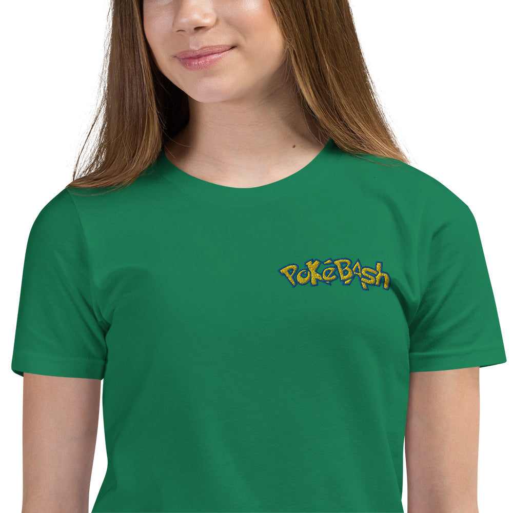Youth Tee - Embroidered Front + Printed Back